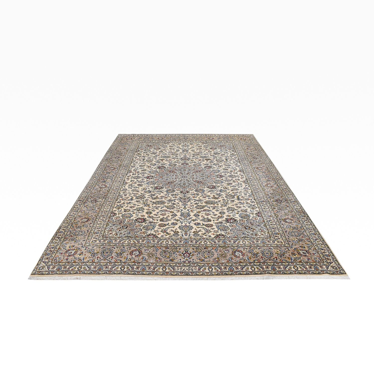 Persisk tæppe - Keshan - Royal - 355 x 250 cm - sand