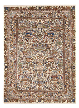 Persisk tæppe - Classic - 408 x 301 cm - mørk beige