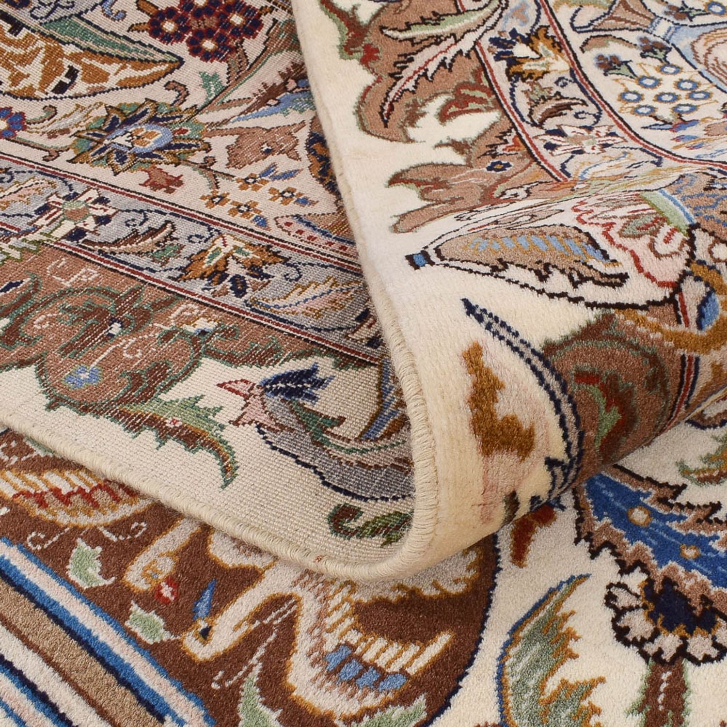 Persisk tæppe - Classic - 408 x 301 cm - mørk beige