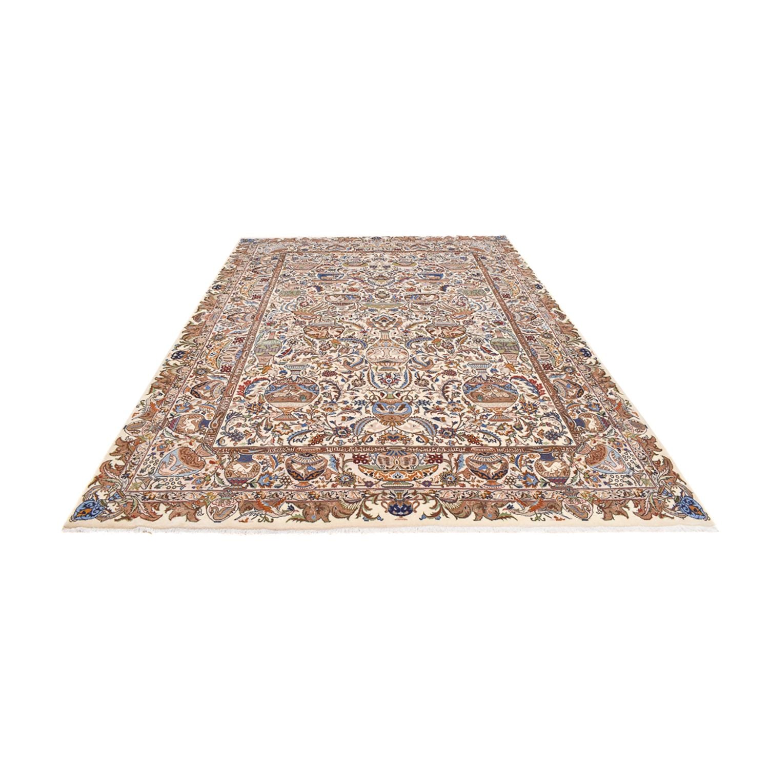 Persisk tæppe - Classic - 408 x 301 cm - mørk beige