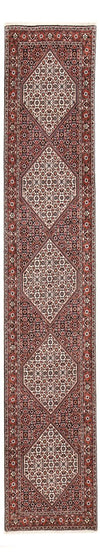 Bidjar Tæppe 73x394cm - Persisk tæppe - Løber / Brun / 73 x 394 cm Løber