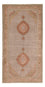Løber Persisk tæppe - Tabriz - Royal - 400 x 202 cm - lysrød
