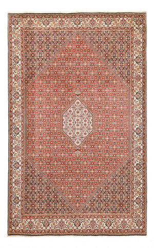 Persisk tæppe - Bijar - 397 x 246 cm - rød