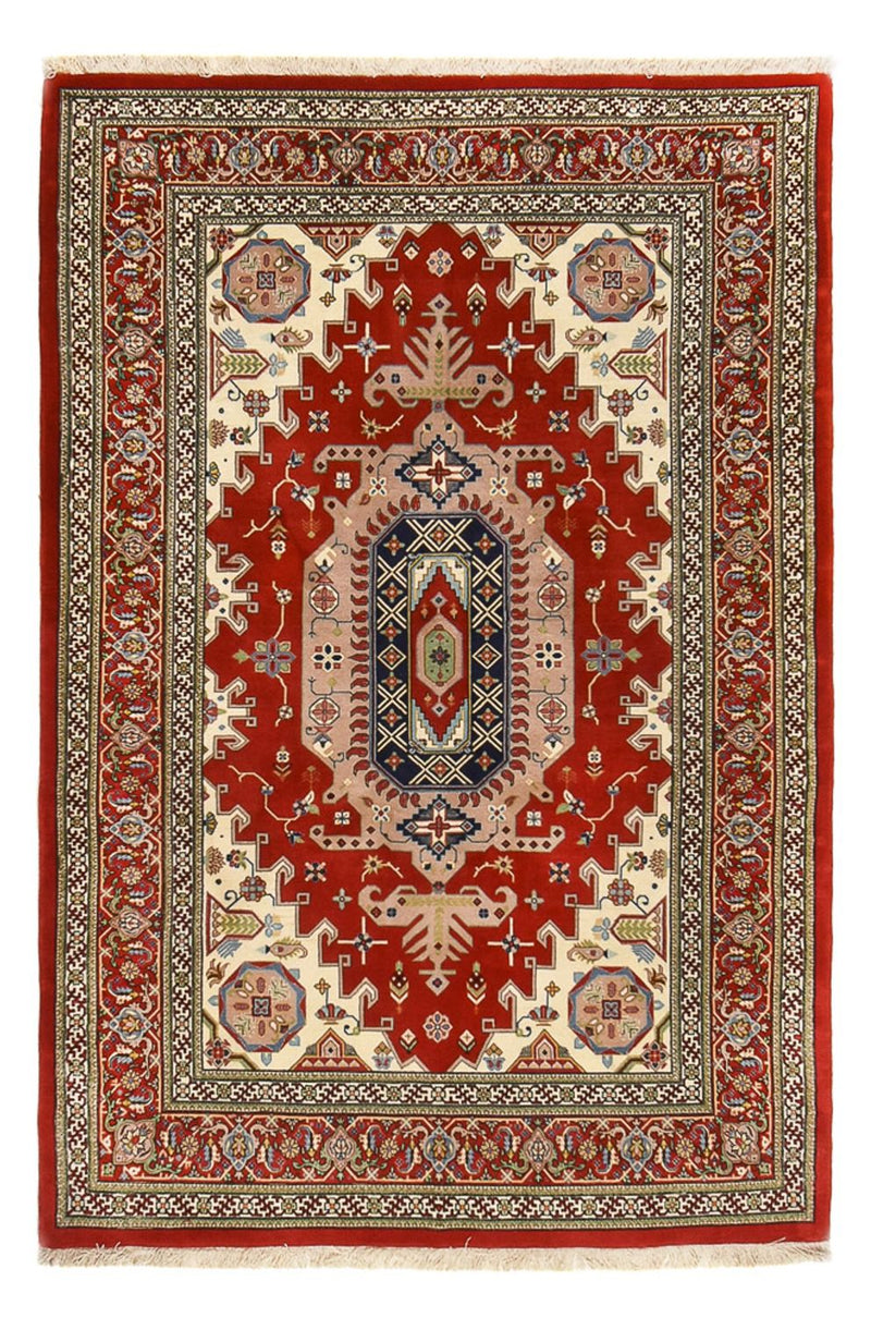 Persisk tæppe - Ghom - Royal - 204 x 137 cm - rød