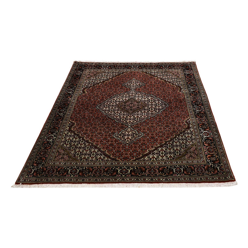 Persisk tæppe - Tabriz - Royal - 203 x 150 cm - mørkerød