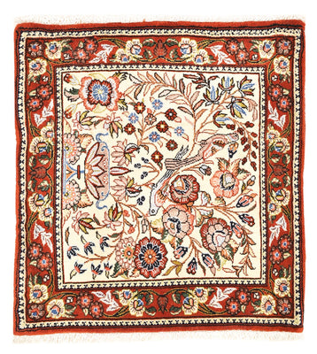 Persisk tæppe - Classic - 76 x 70 cm - flerfarvet