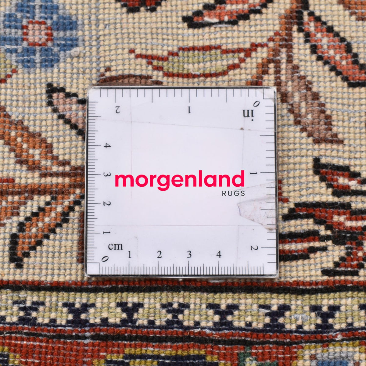 Persisk tæppe - Classic - 76 x 70 cm - flerfarvet