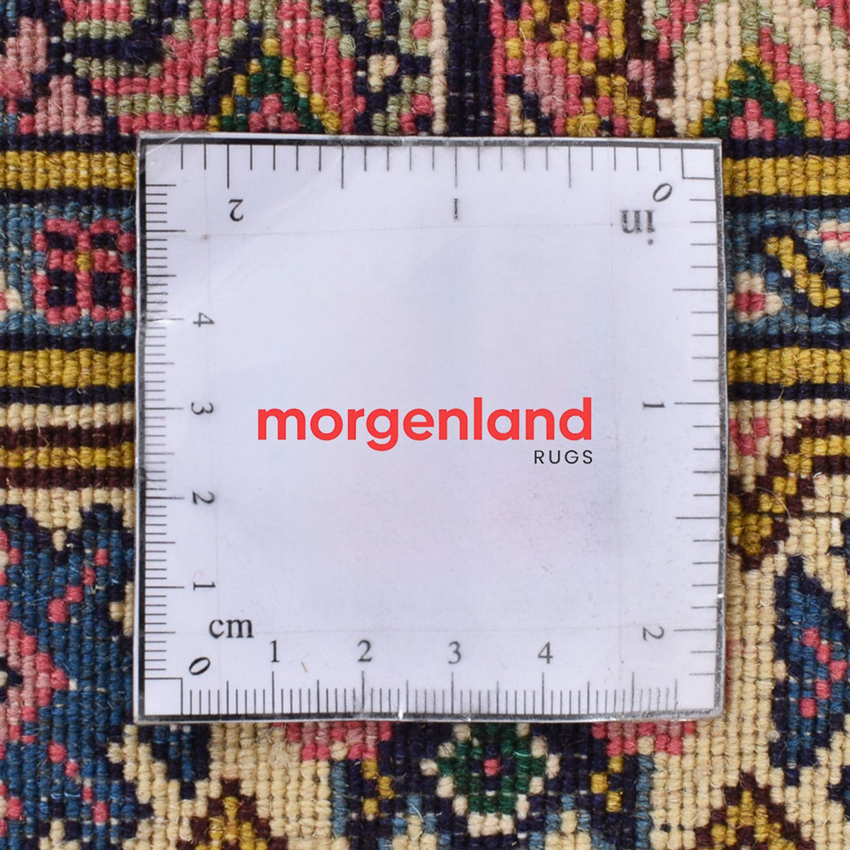 Persisk tæppe - Tabriz - 227 x 158 cm - lysrød