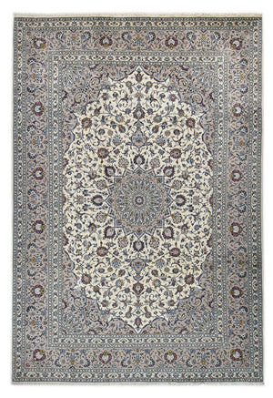 Persisk tæppe - Keshan - Royal - 350 x 246 cm - grå
