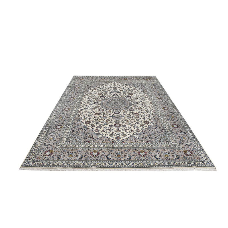 Persisk tæppe - Keshan - Royal - 335 x 247 cm - grå