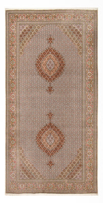 Løber Persisk tæppe - Tabriz - Royal - 397 x 197 cm - rust
