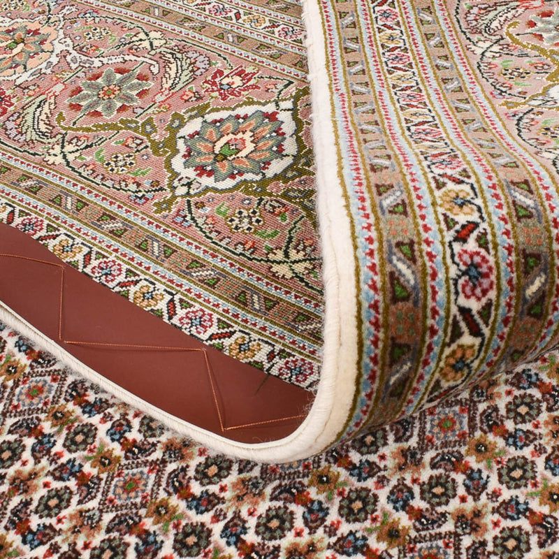 Løber Persisk tæppe - Tabriz - Royal - 397 x 197 cm - rust