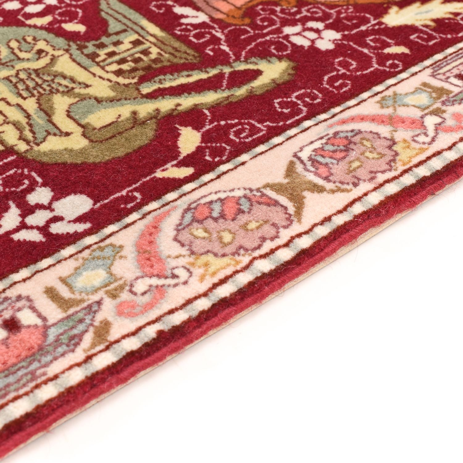 Persisk tæppe - Tabriz - Royal - 92 x 64 cm - flerfarvet