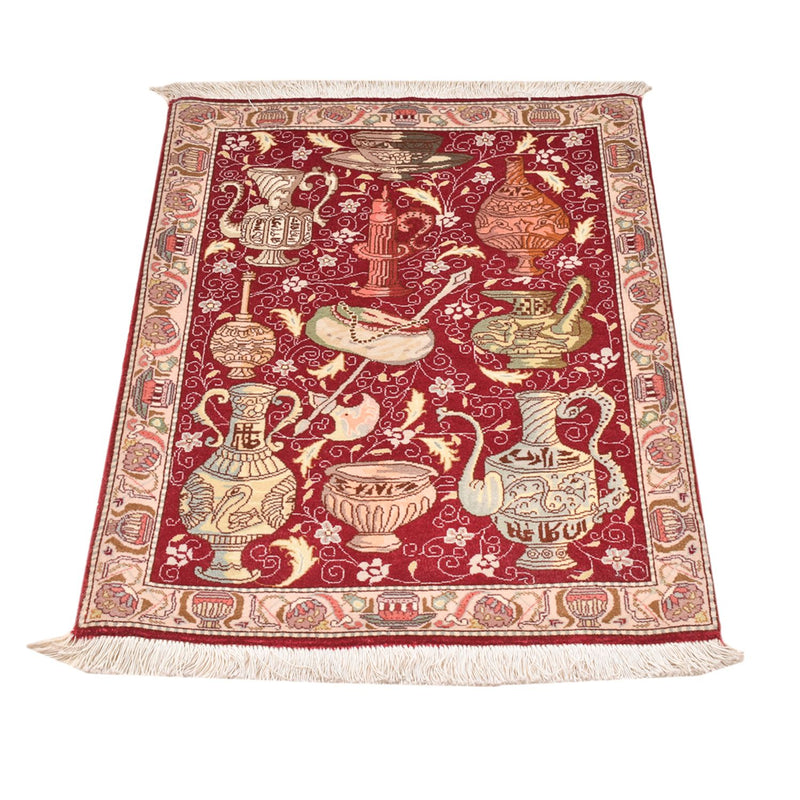 Persisk tæppe - Tabriz - Royal - 92 x 64 cm - flerfarvet