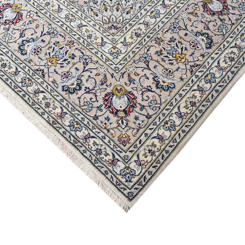 Persisk tæppe - Keshan - Royal - 355 x 250 cm - grå