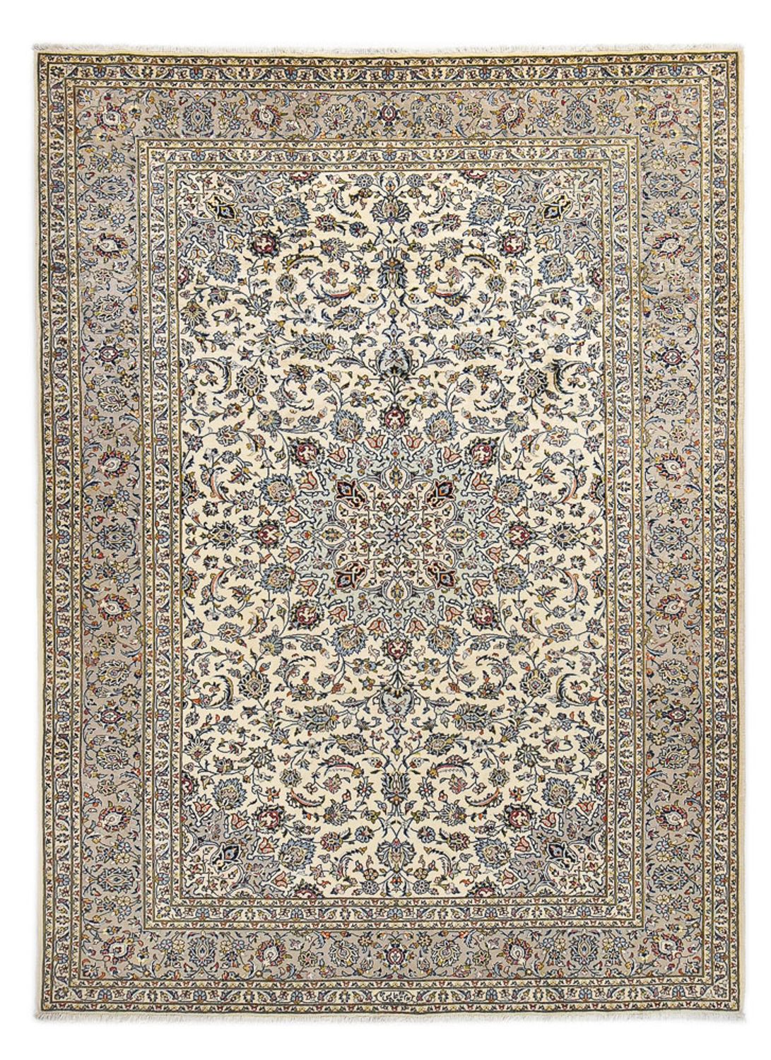 Persisk tæppe - Keshan - Royal - 360 x 258 cm - sand
