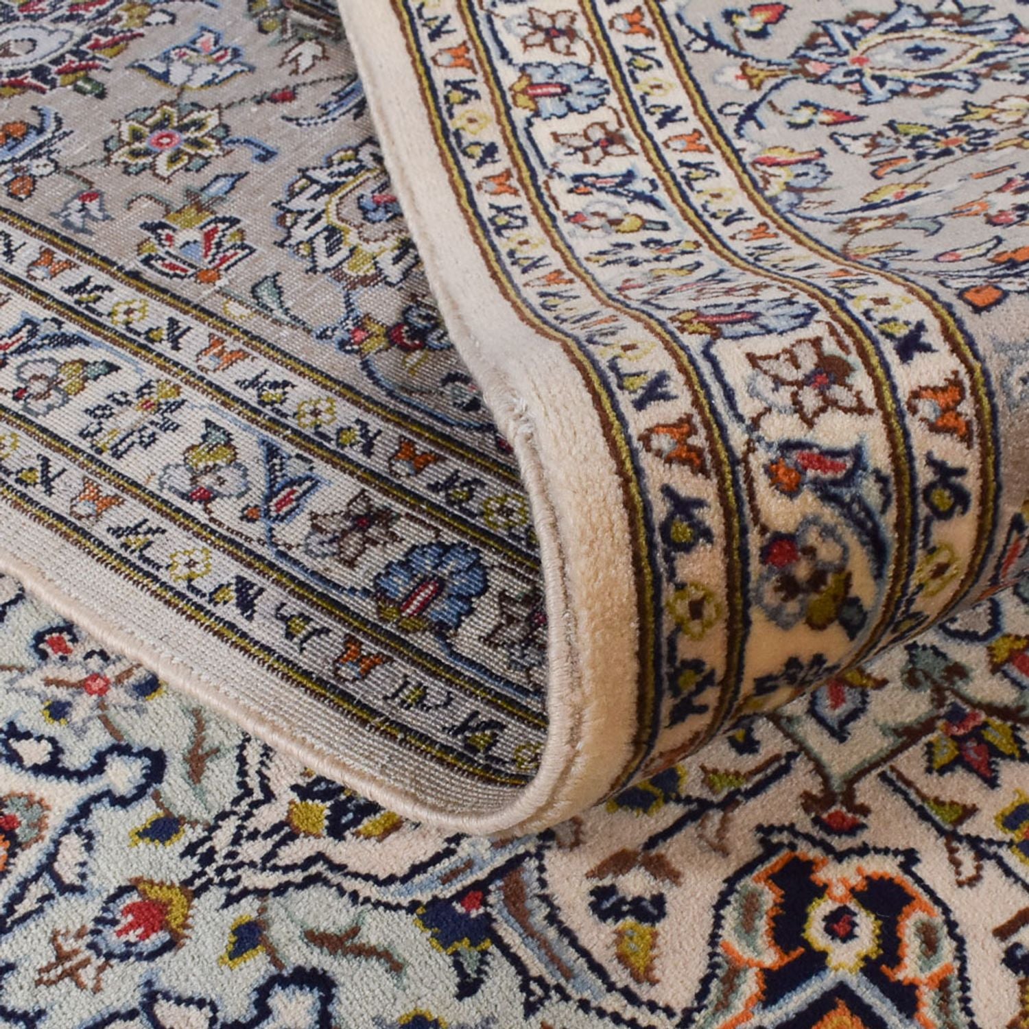 Persisk tæppe - Keshan - Royal - 360 x 258 cm - sand