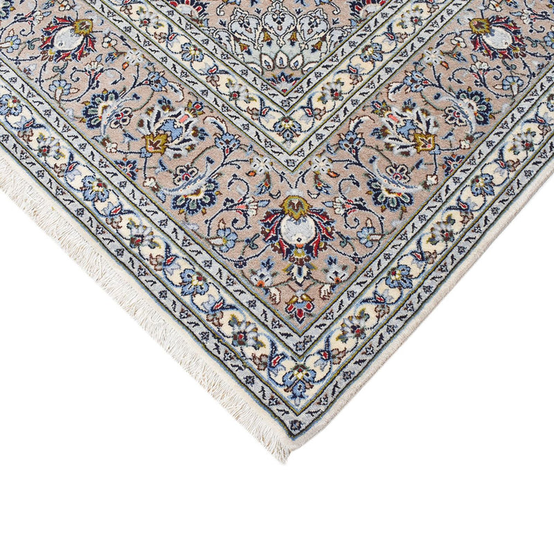 Persisk tæppe - Keshan - Royal - 349 x 250 cm - grå