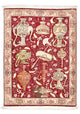 Tabriz - 50 Raj Tæppe 63x92cm - Persisk tæppe