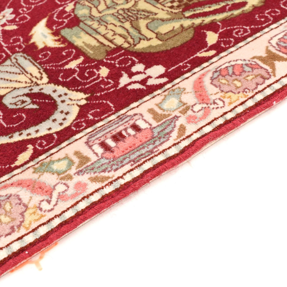 Tabriz - 50 Raj Tæppe 63x92cm - Persisk tæppe