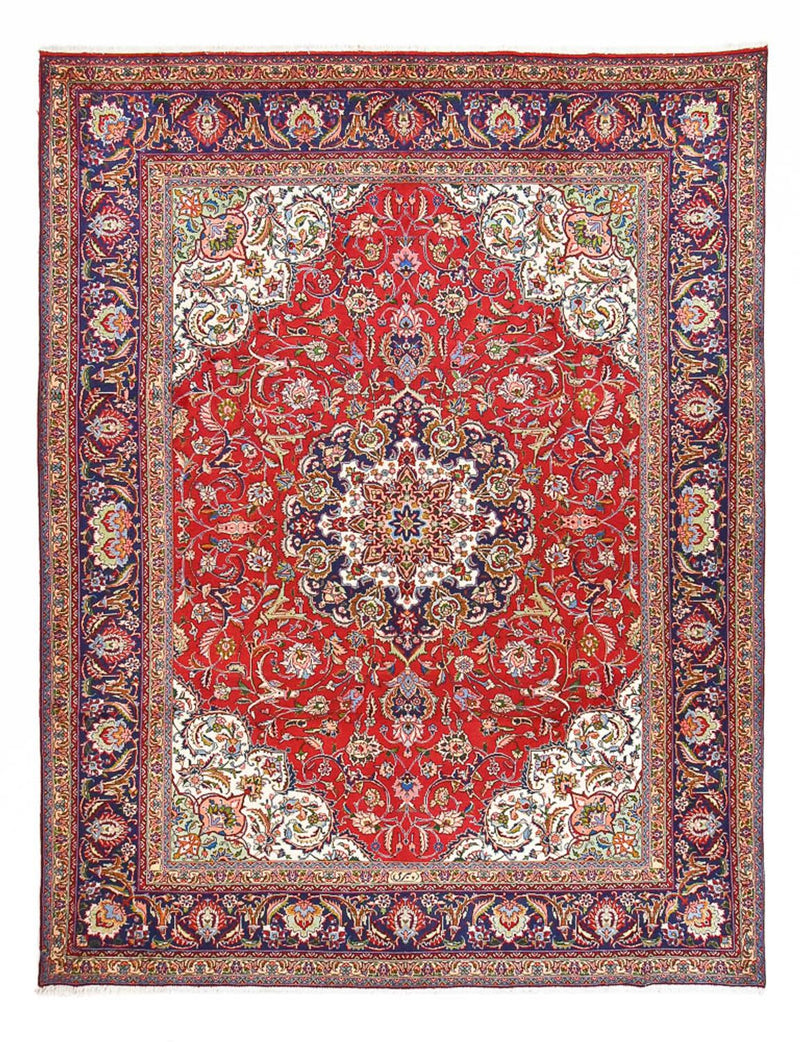 Persisk tæppe - Tabriz - Royal - 390 x 298 cm - rød