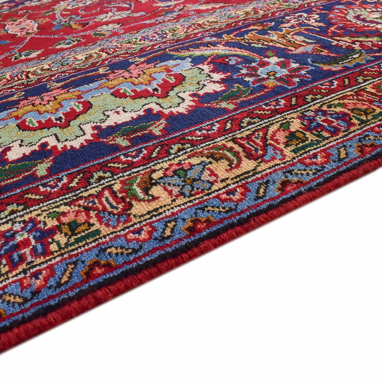 Persisk tæppe - Tabriz - Royal - 390 x 298 cm - rød