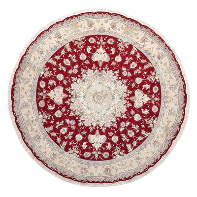 Tabriz - 60 Raj Tæppe 250x250cm - Persisk tæppe