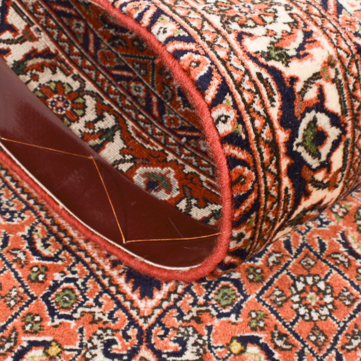 Løber Persisk tæppe - Bijar - 340 x 67 cm - orange