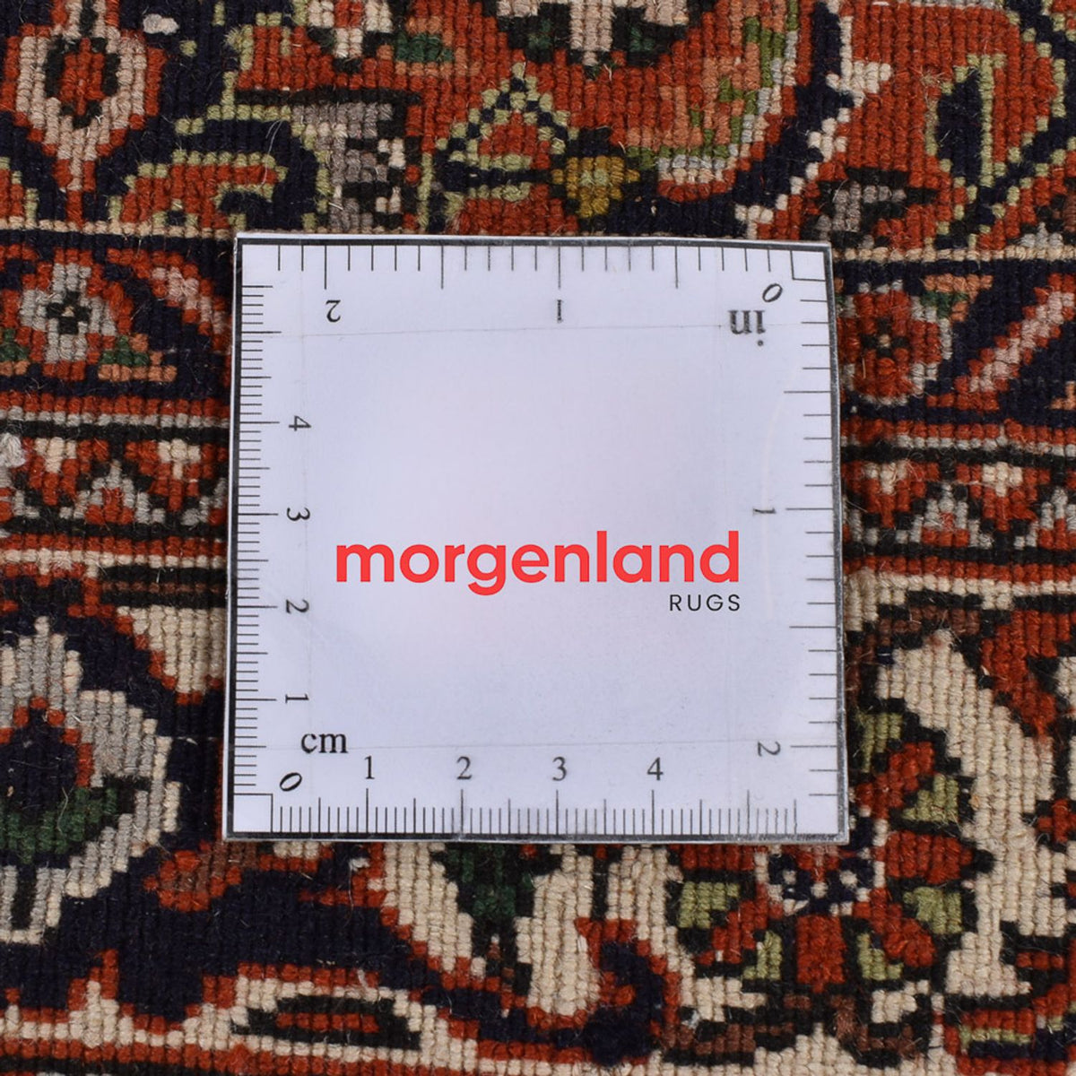 Løber Persisk tæppe - Bijar - 340 x 67 cm - orange