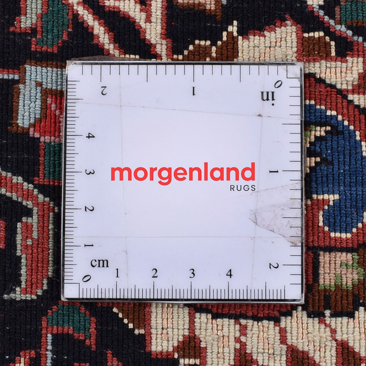 Persisk tæppe - Bijar - 402 x 304 cm - lysrød