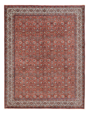 Persisk tæppe - Bijar - 410 x 310 cm - lysrød