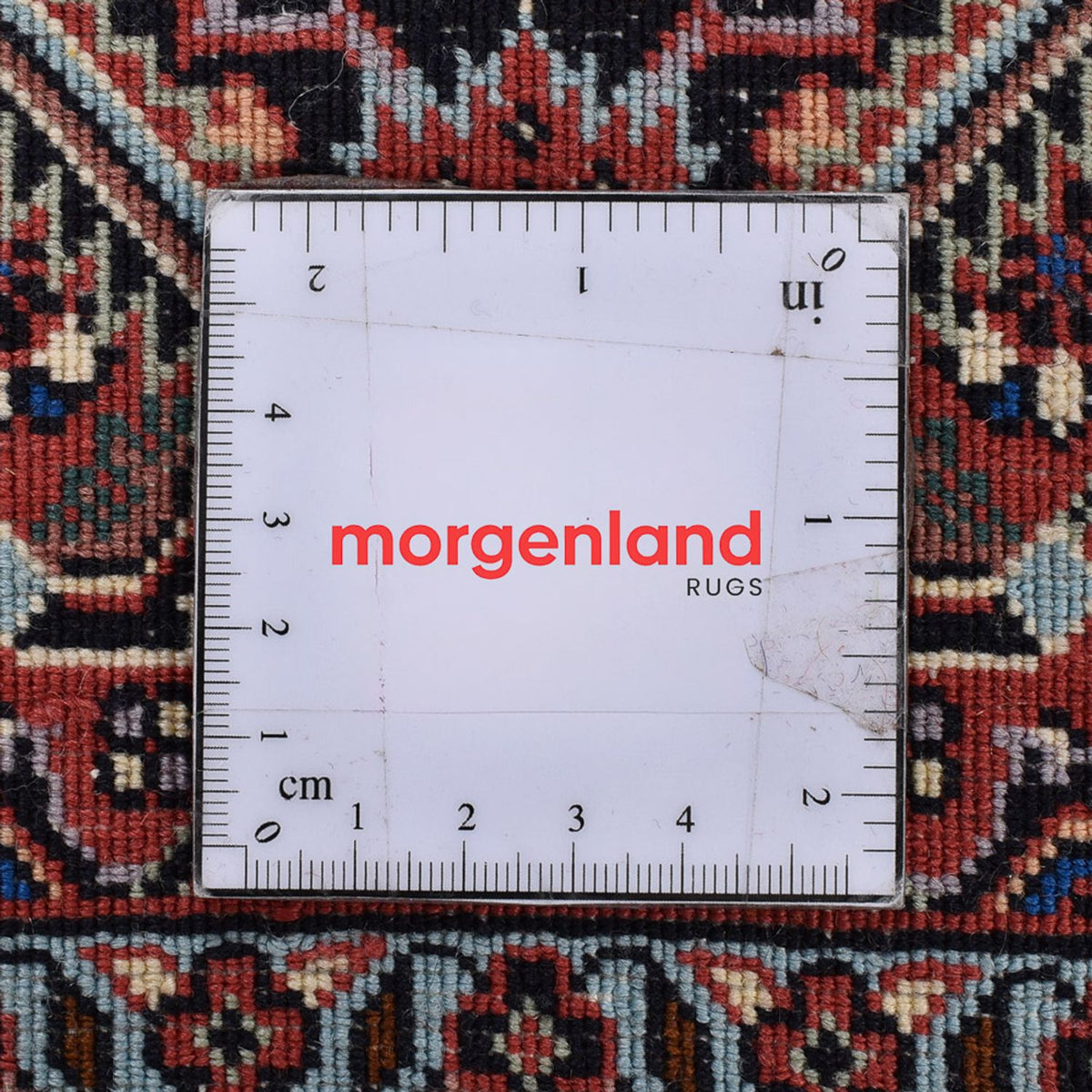 Løber Persisk tæppe - Bijar - 402 x 76 cm - brun