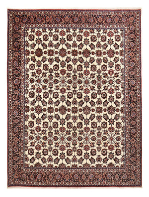 Persisk tæppe - Bijar - 390 x 303 cm - creme