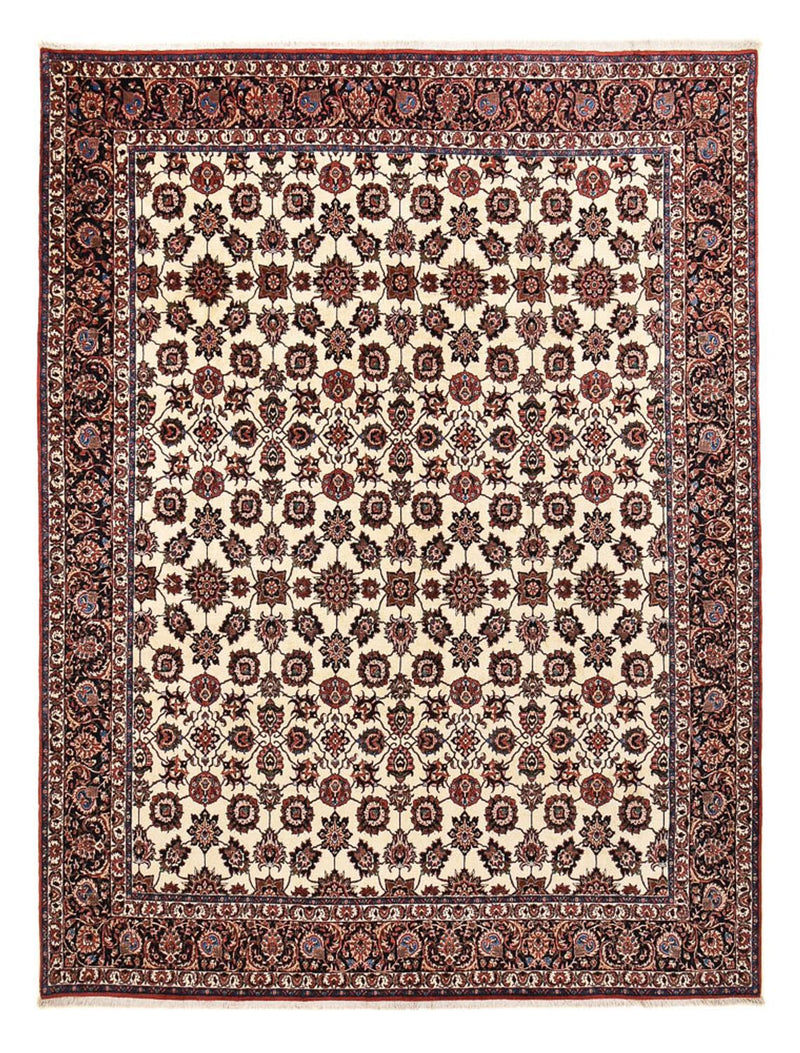 Persisk tæppe - Bijar - 390 x 303 cm - creme