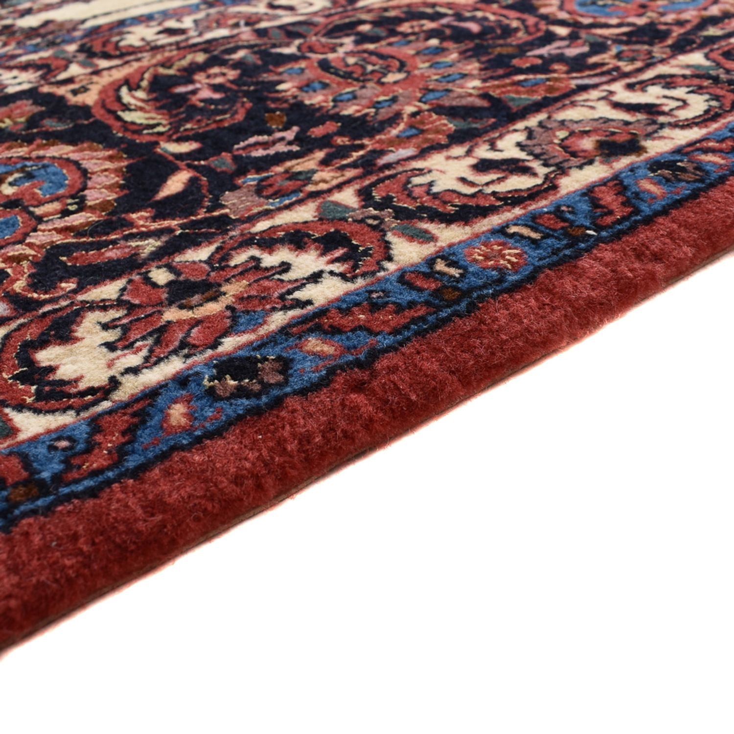 Persisk tæppe - Bijar - 390 x 303 cm - creme