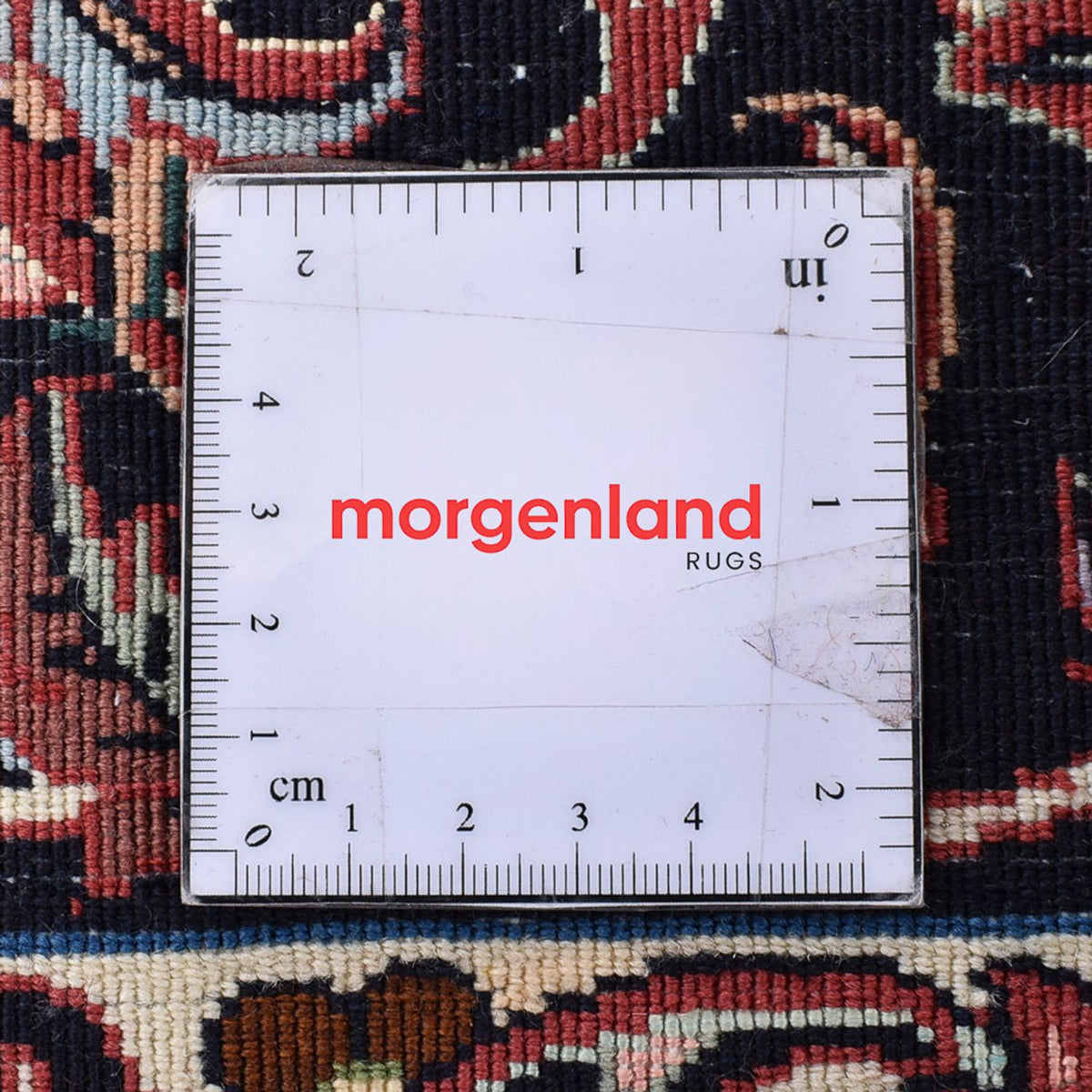 Persisk tæppe - Bijar - 400 x 304 cm - rød