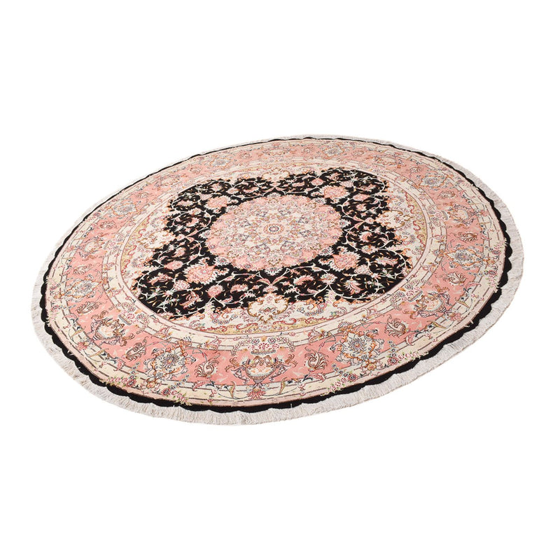 Persisk tæppe - Tabriz - Premium rundt  - 250 x 250 cm - flerfarvet