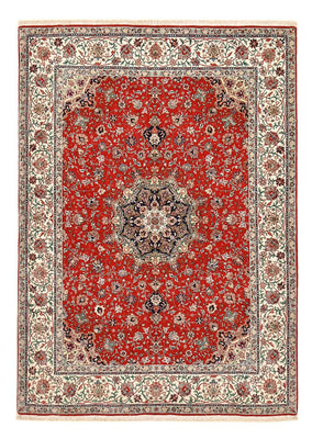 Persisk tæppe - Tabriz - Premium - 213 x 150 cm - rød