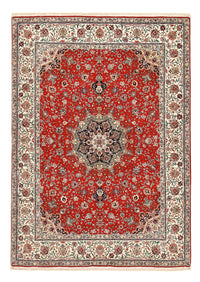 Persisk tæppe - Tabriz - Premium - 213 x 150 cm - rød