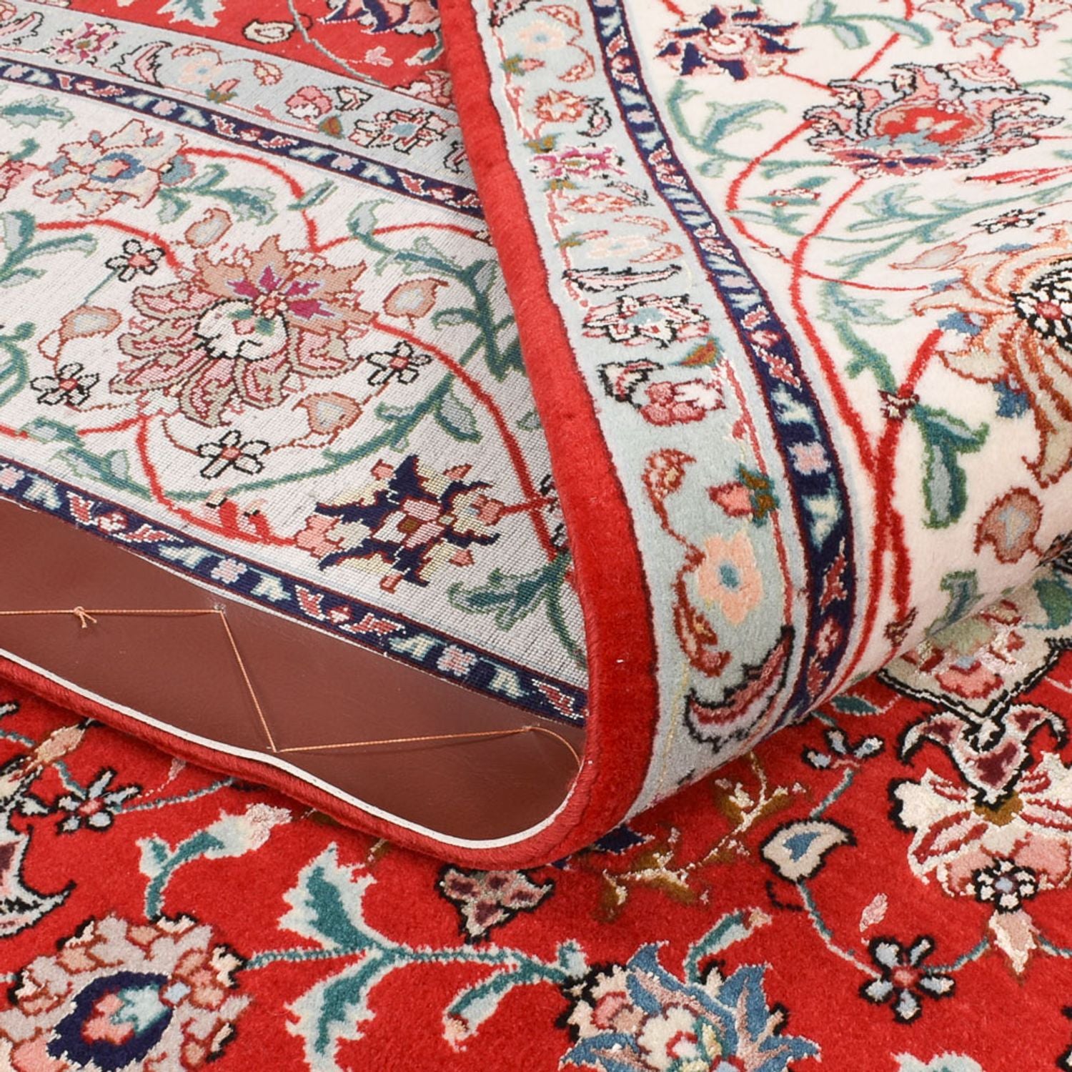 Persisk tæppe - Tabriz - Premium - 213 x 150 cm - rød