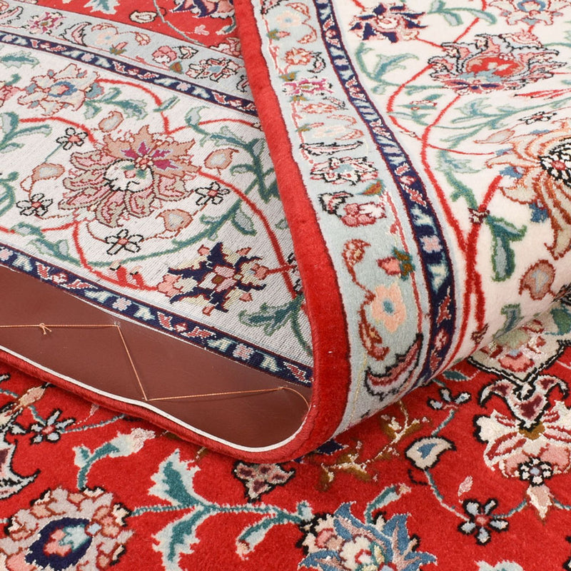 Persisk tæppe - Tabriz - Premium - 213 x 150 cm - rød