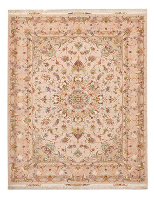 Persisk tæppe - Tabriz - Royal - 203 x 150 cm - beige