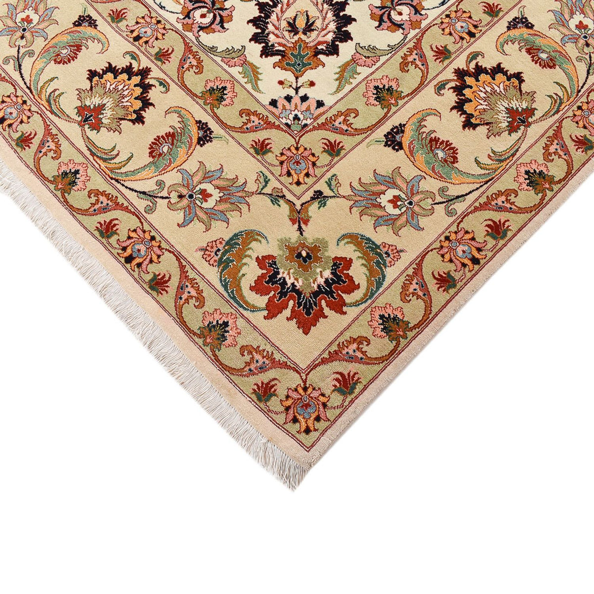 Persisk tæppe - Tabriz - Royal - 365 x 263 cm - beige