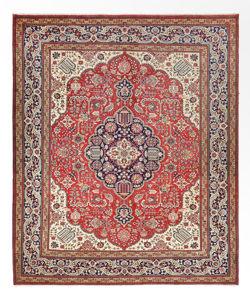 Persisk tæppe - Tabriz - Royal - 376 x 305 cm - rød