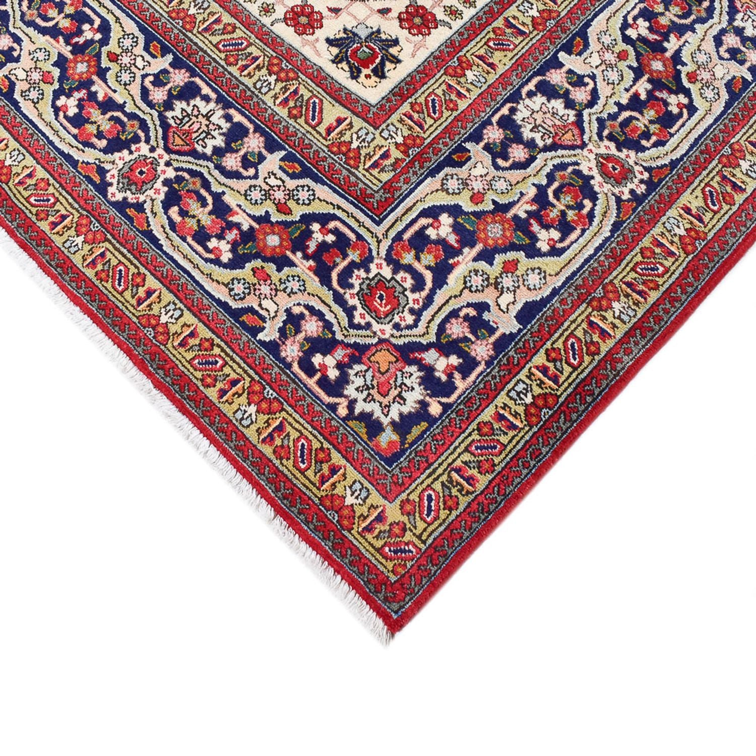 Persisk tæppe - Tabriz - Royal - 376 x 305 cm - rød