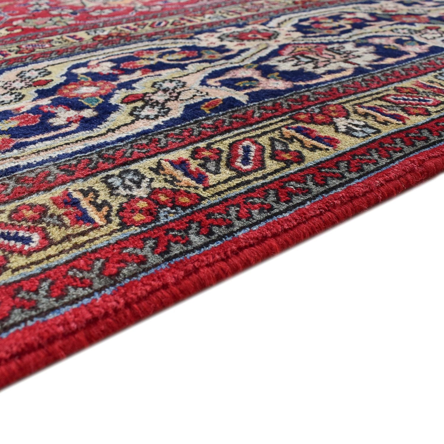 Persisk tæppe - Tabriz - Royal - 376 x 305 cm - rød