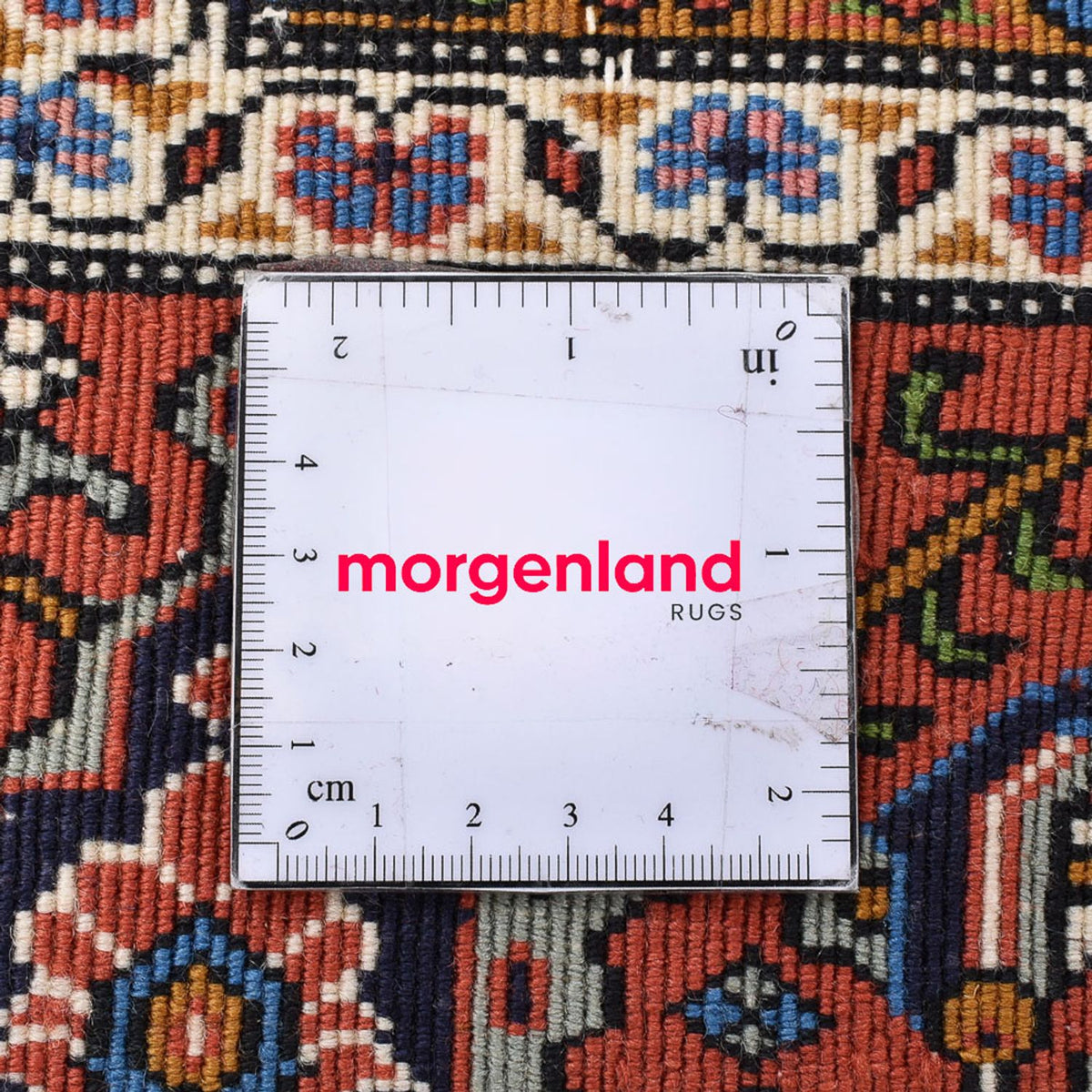 Gabbeh-tæppe - Kashkuli Persisk - 304 x 206 cm - mørkerød