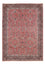 Persisk tæppe - Bijar - 296 x 207 cm - lysrød