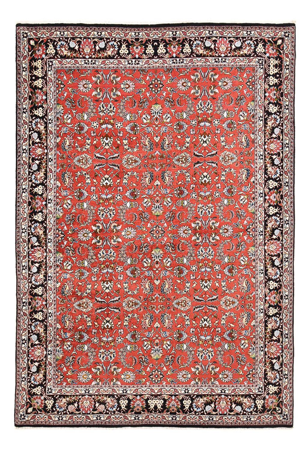 Persisk tæppe - Bijar - 290 x 203 cm - rød