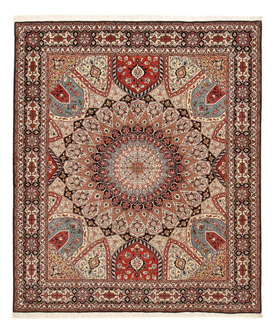 Tabriz - 50 Raj Tæppe 202x250cm - Persisk tæppe